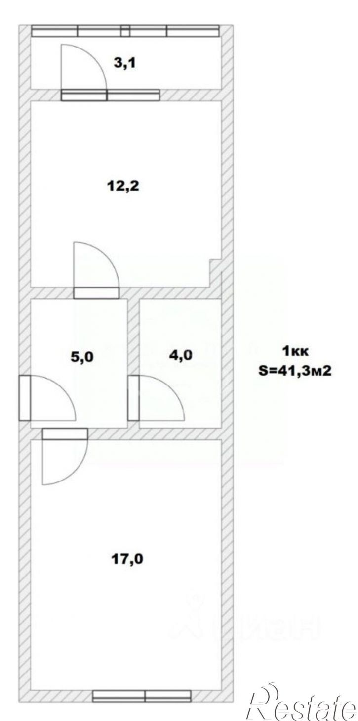1-комн квартира ул Печатная, 21В,  д. 21В