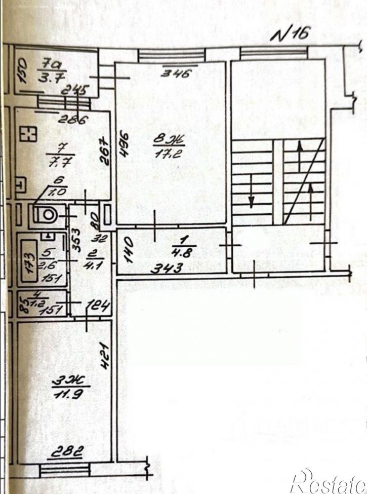2-комн квартира Калязинская улица, 16,  д. 16