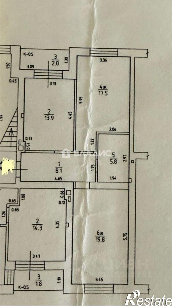 2-комн квартира ул Третьяковская, 13А,  д. 13А