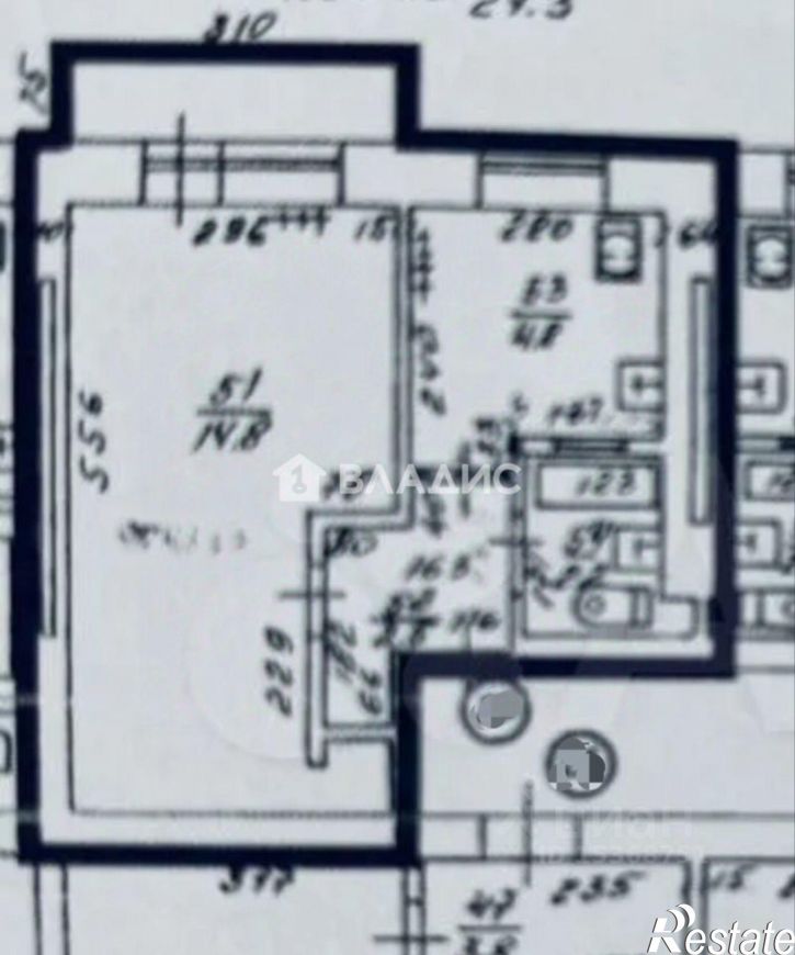 1-комн квартира улица Юрия Гагарина, 40/42,  д. 40/42