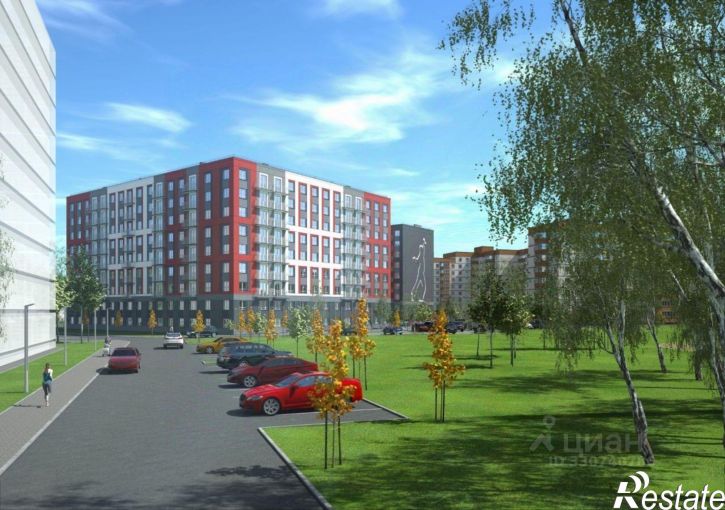 1-комн квартира в новом доме улица Каблукова
