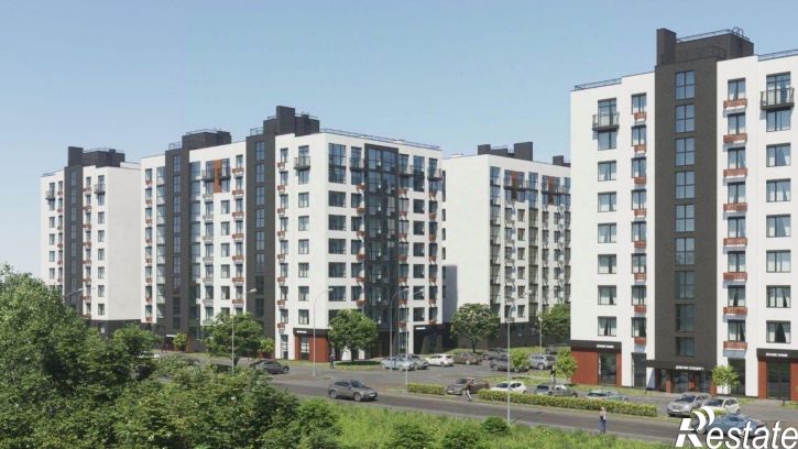 1-комн квартира в новом доме Борисовский б-р, 13 2,  д. 13 2,  к. 2