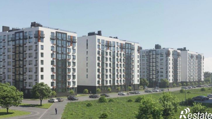 1-комн квартира в новом доме Борисовский б-р, 13 2,  д. 13 2,  к. 2