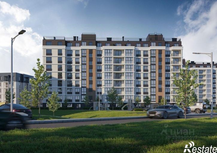 2-комн квартира в новом доме улица Дубовая Аллея