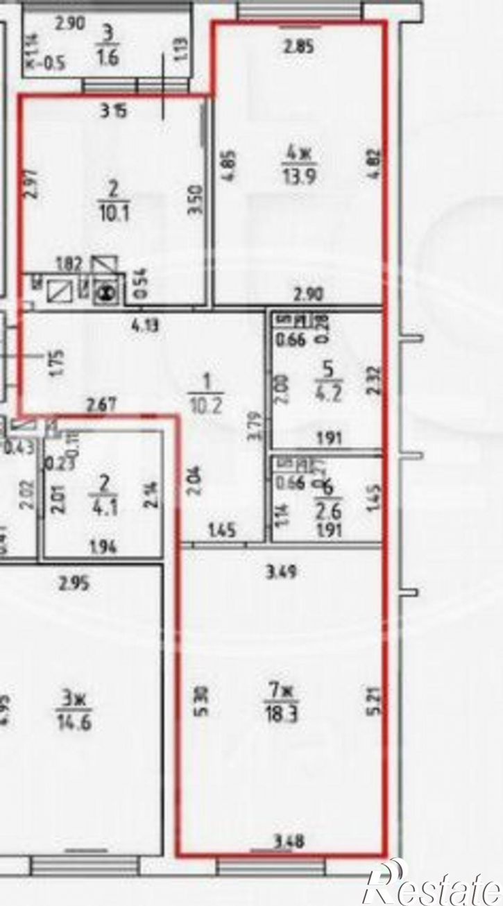 2-комн квартира Советский проспект, 238,  д. 238