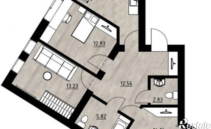 3-комн квартира ул Поселковая, 28,  д. 28