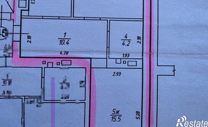 2-комн квартира улица Баженова, 13Б,  д. 13Б
