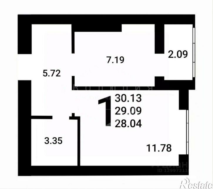 1-комн квартира Коммунистическая улица, 28А,  д. 28А