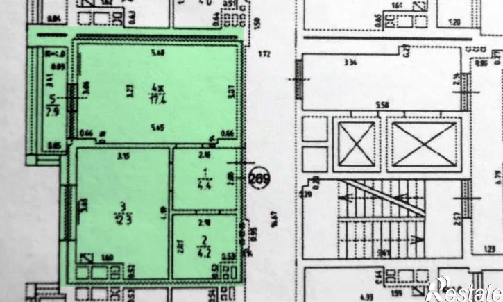 1-комн квартира улица Румянцева, 11,  д. 11