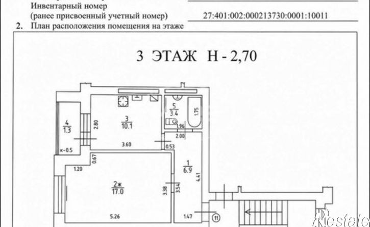 1-комн квартира ул Докука, 11,  д. 11