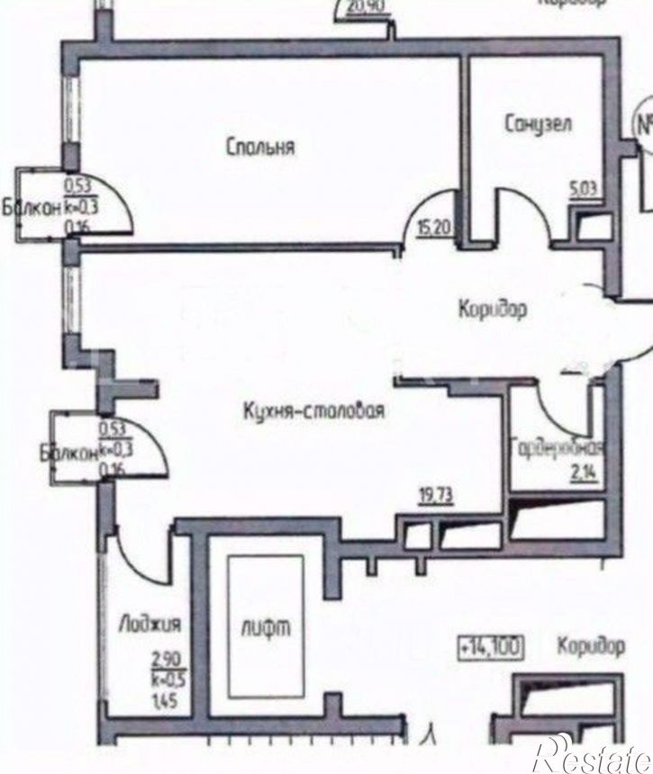 1-комн квартира пр-кт Калинина, 111,  д. 111