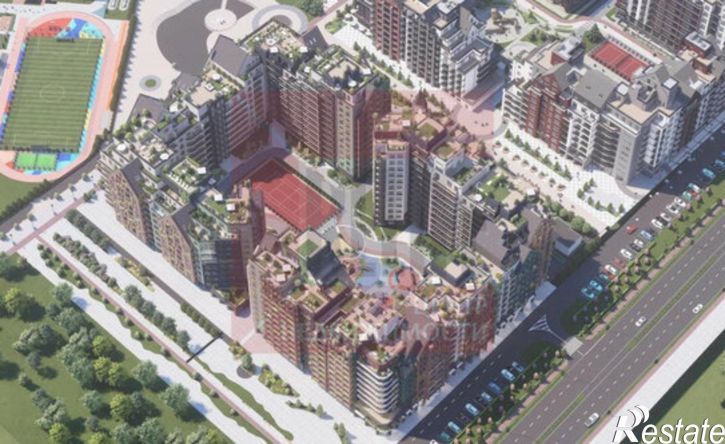 1-комн квартира в новом доме улица Молодой гвардии, 36,  д. 36