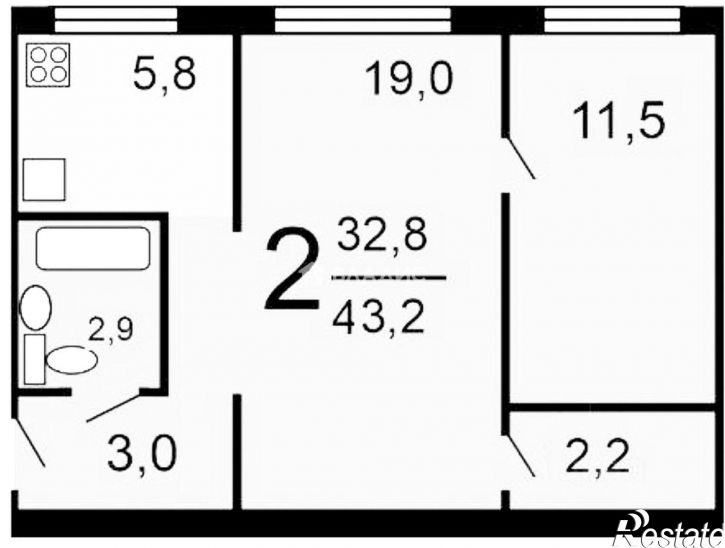 2-комн квартира Советский пр-кт, 36А,  д. 36А