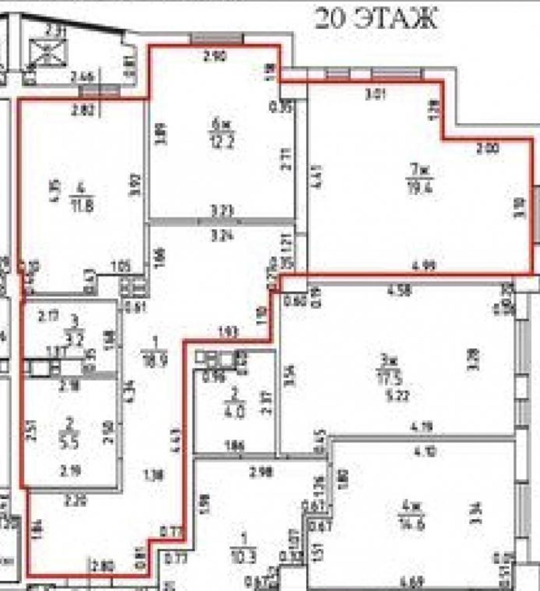 Купить квартиру за 8 200 000 рублей на Гайдара, 90