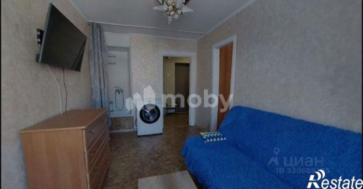 2-комн квартира улица Маршала Борзова, 52,  д. 52