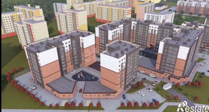 2-комн квартира в новом доме улица Левитана, 62,  д. 62