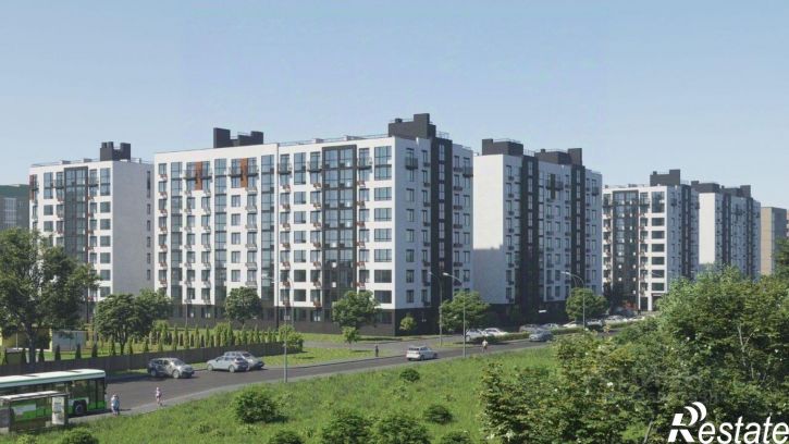 2-комн квартира в новом доме улица Поленова, 6 к2,  д. 6 к2