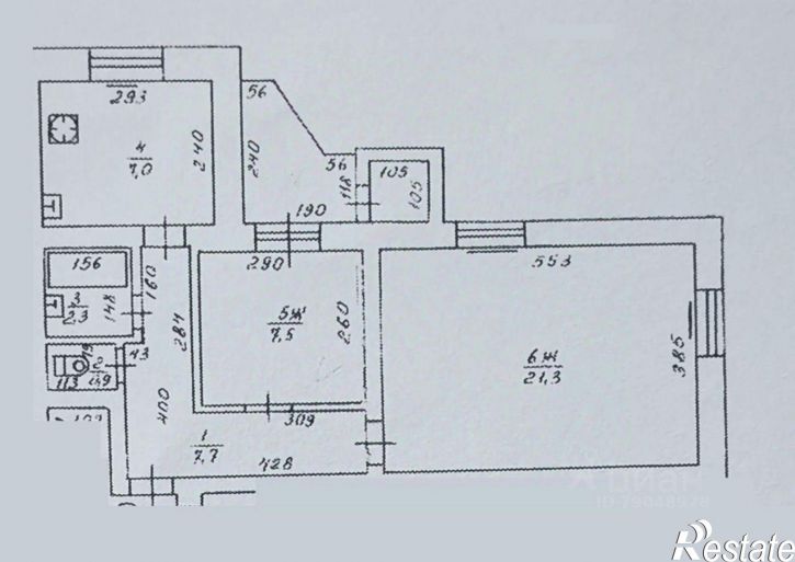 2-комн квартира Тбилисская улица, 1,  д. 1