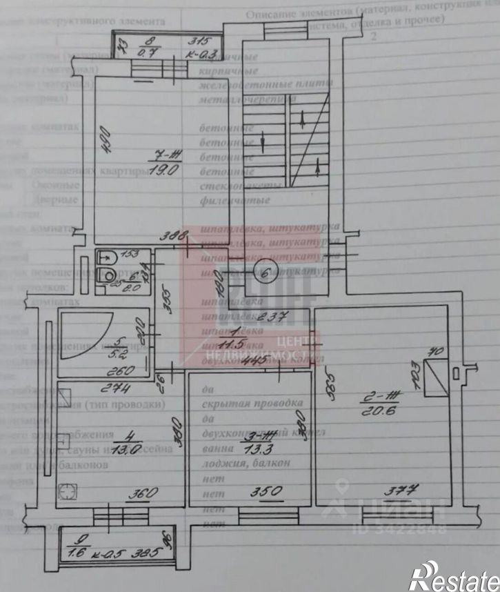 3-комн квартира Брусничная улица, 5-13,  д. 5-13