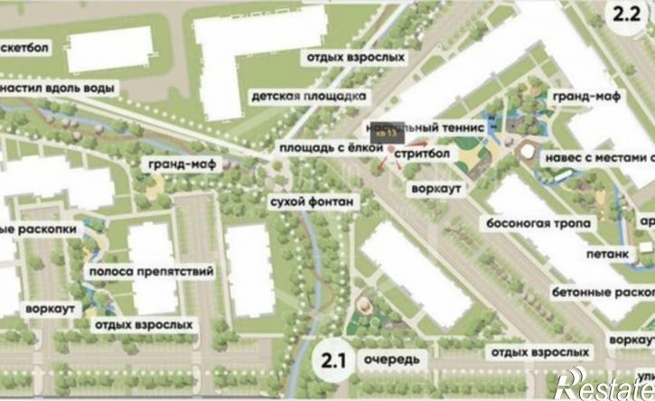 1-комн квартира улица Дубовая Аллея, 3Ак2