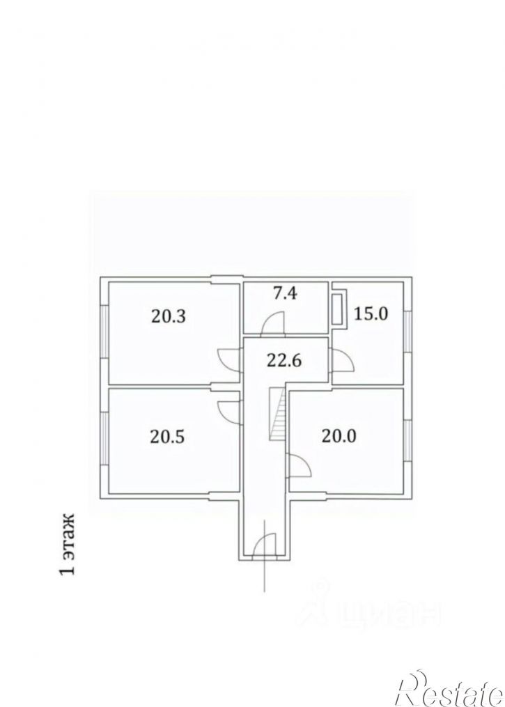 5-комн квартира Колхозная улица, 12,  д. 12