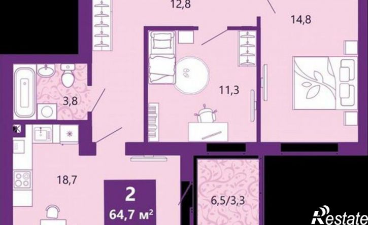 2-комн квартира Ключевая улица, 27В,  д. 27В