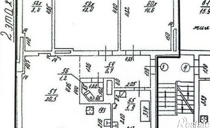 2-комн квартира улица Карла Маркса, 35,  д. 35