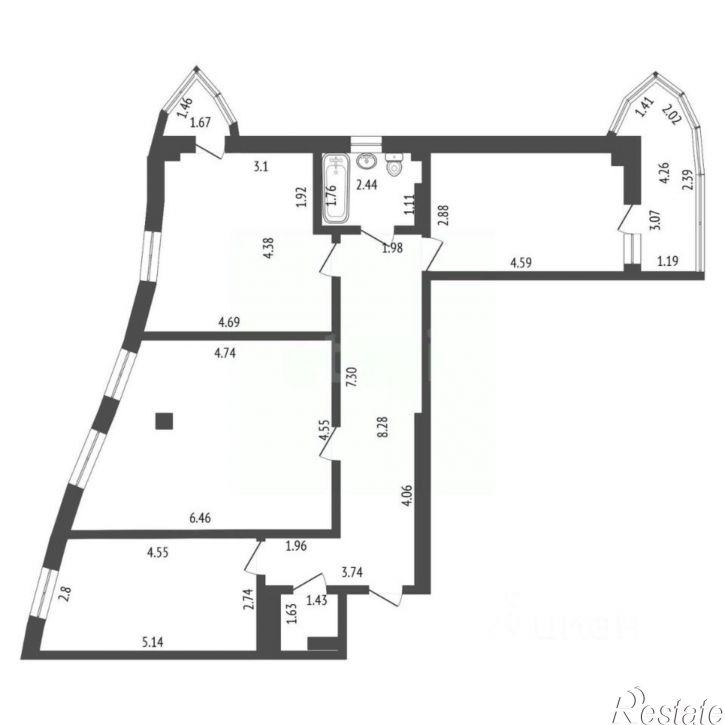 2-комн квартира ул Эпроновская, 20,  д. 20