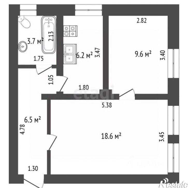 2-комн квартира пр-кт Победы, 17,  д. 17