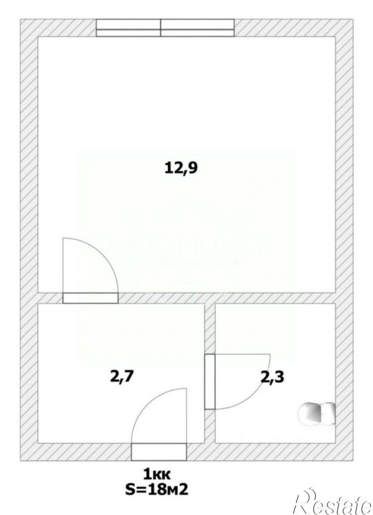 1-комн квартира ул Полоцкая, 14,  д. 14