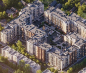 2-комн, 81 кв м, этаж 8/9 СТ Мичуринец-1, ЖК Луччи