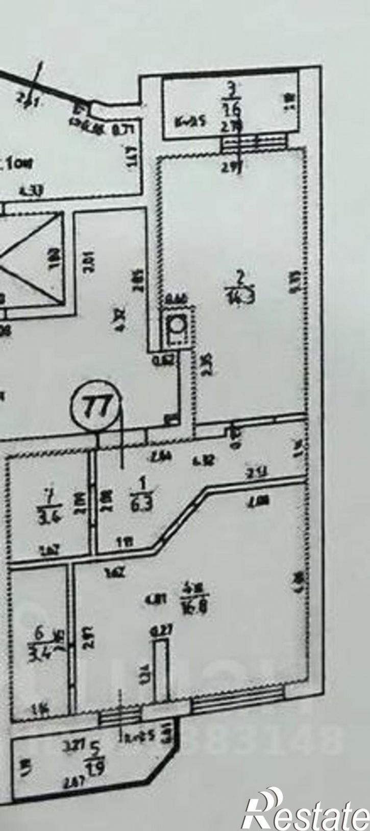 2-комн квартира ул Тихорецкая, 22Б,  д. 22Б