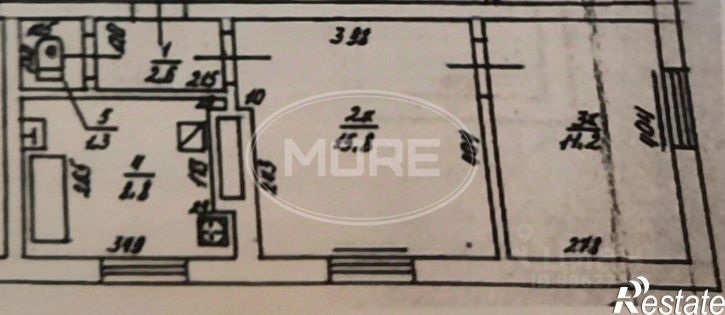 2-комн квартира ул Космонавта Леонова, 7А,  д. 7А