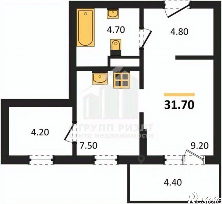 1-комн квартира Тихорецкий проезд, 5к2