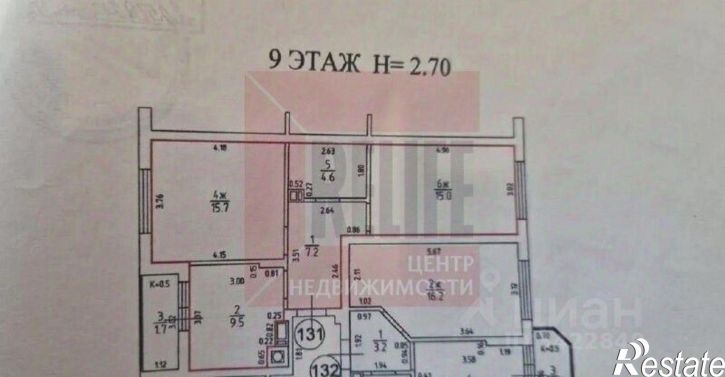 2-комн квартира ул Тихорецкая, 22А,  д. 22А