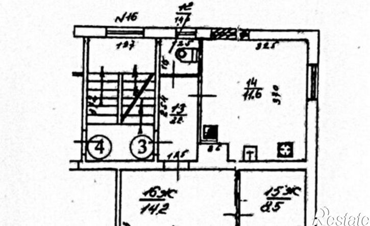 2-комн квартира ул Волховская, 16,  д. 16