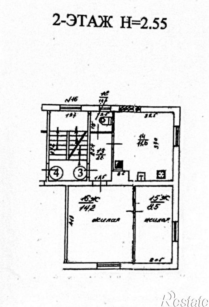 2-комн квартира ул Волховская, 16,  д. 16