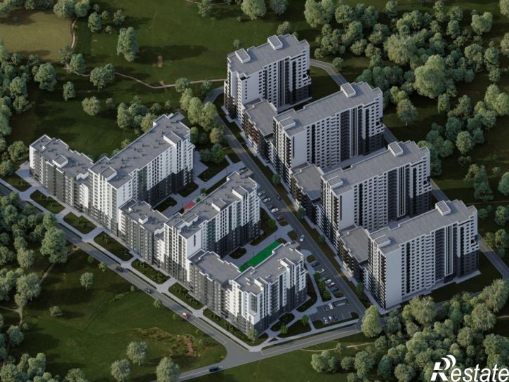1-комн квартира в новом доме ул Миргородская, 2,  д. 2