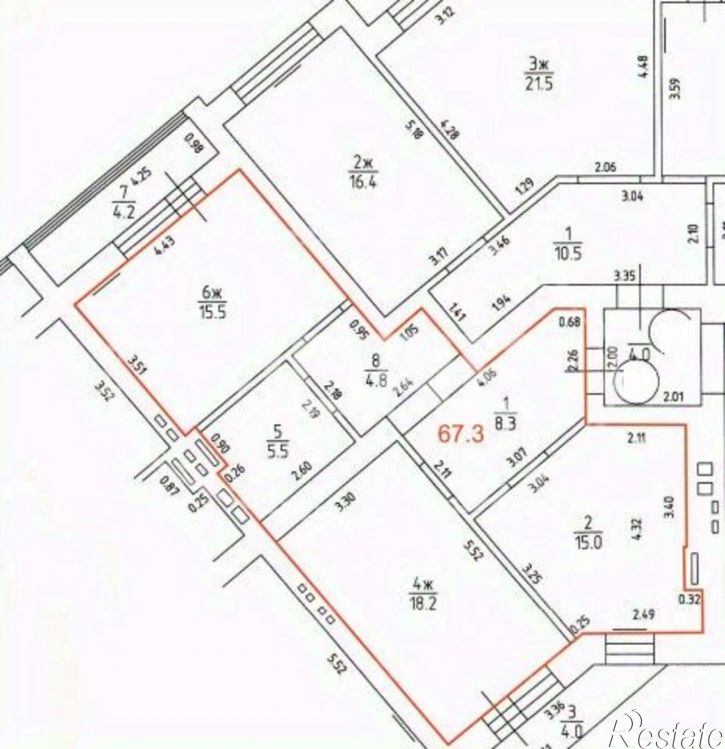2-комн квартира ул Аксакова, 137,  д. 137