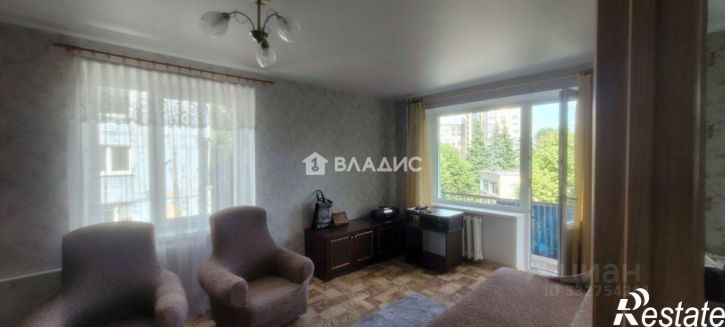 1-комн квартира ул Космонавта Леонова, 60,  д. 60