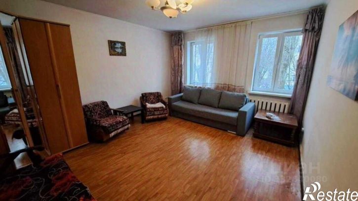 1-комн квартира ул Космонавта Леонова, 19Б,  д. 19Б
