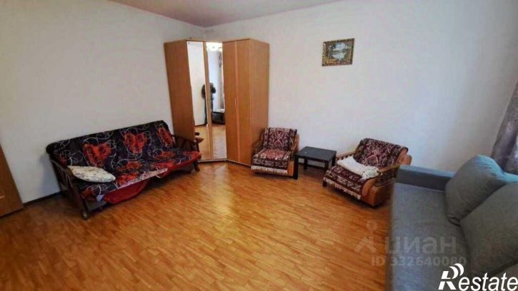 1-комн квартира ул Космонавта Леонова, 19Б,  д. 19Б