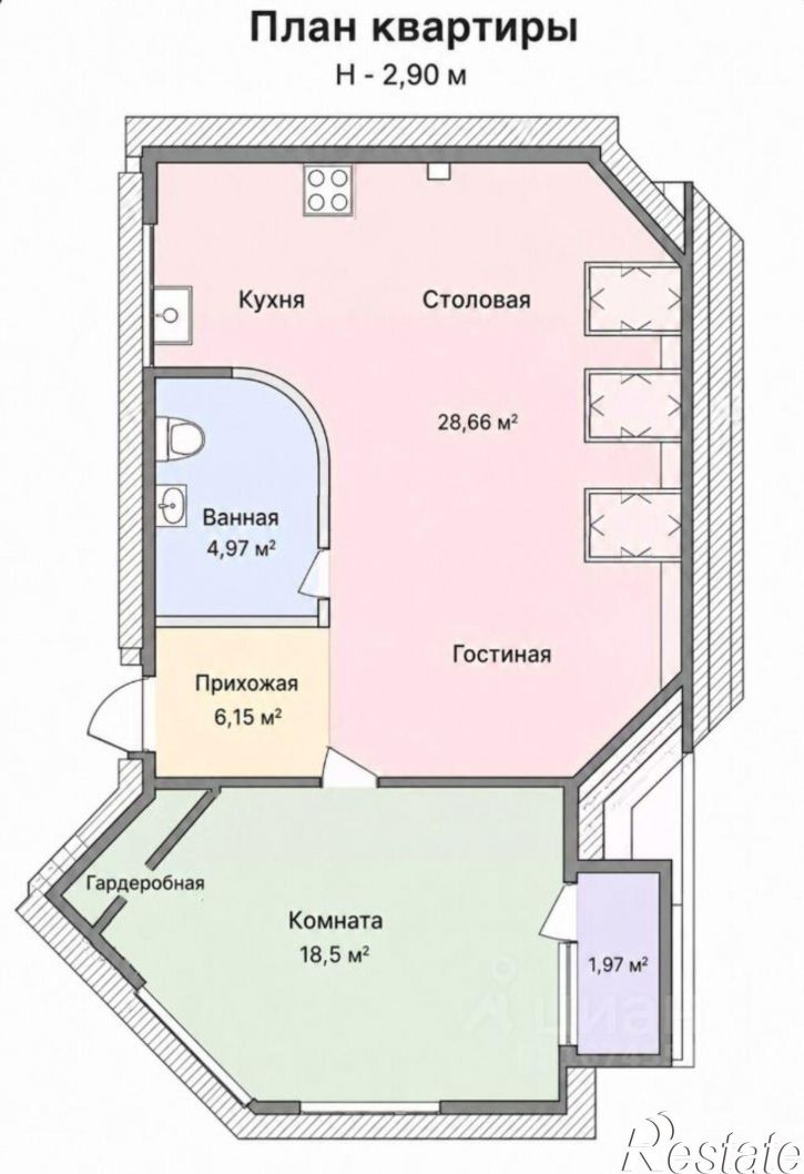 2-комн квартира ул Генерала Раевского, 4,  д. 4