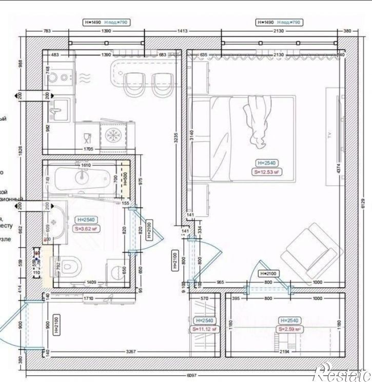 1-комн квартира Советский пр-кт, 39Д,  д. 39Д