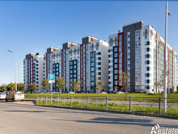2-комн квартира в новом доме Понартская улица
