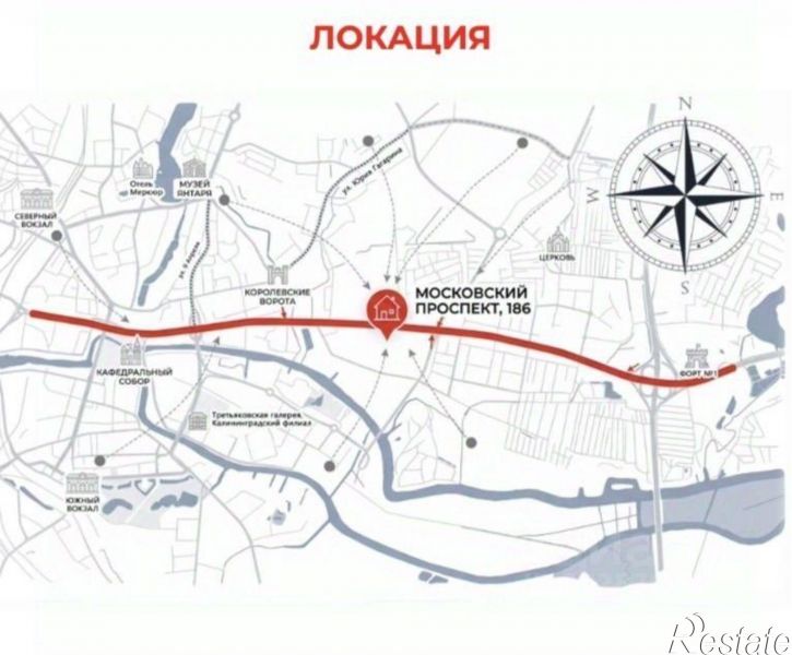 Торговое помещение Московский пр-кт, 186/1,  д. 186/1