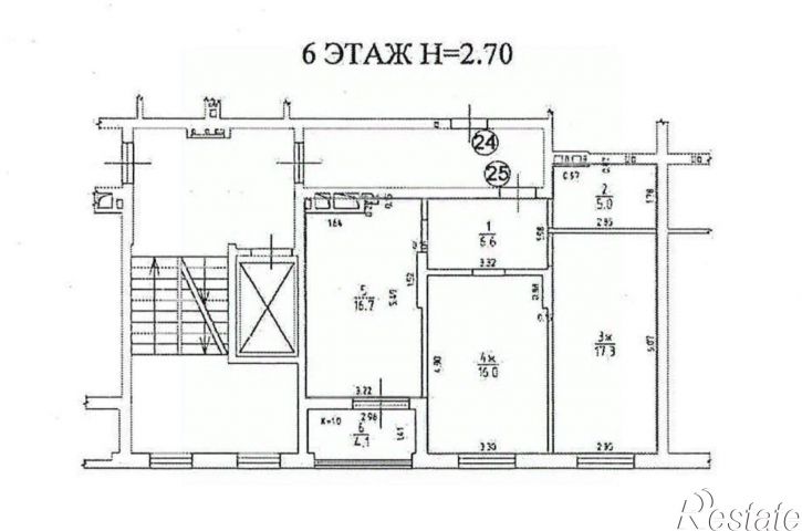 2-комн квартира ул Артиллерийская, 25А,  д. 25А