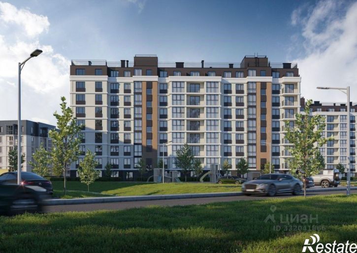 1-комн квартира в новом доме улица Дубовая Аллея