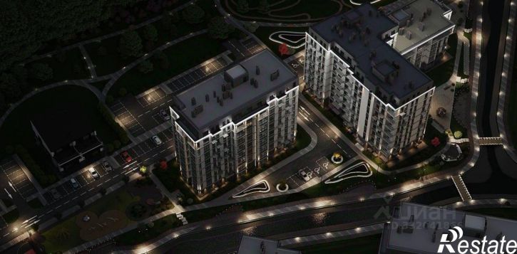 1-комн квартира в новом доме улица Дубовая Аллея