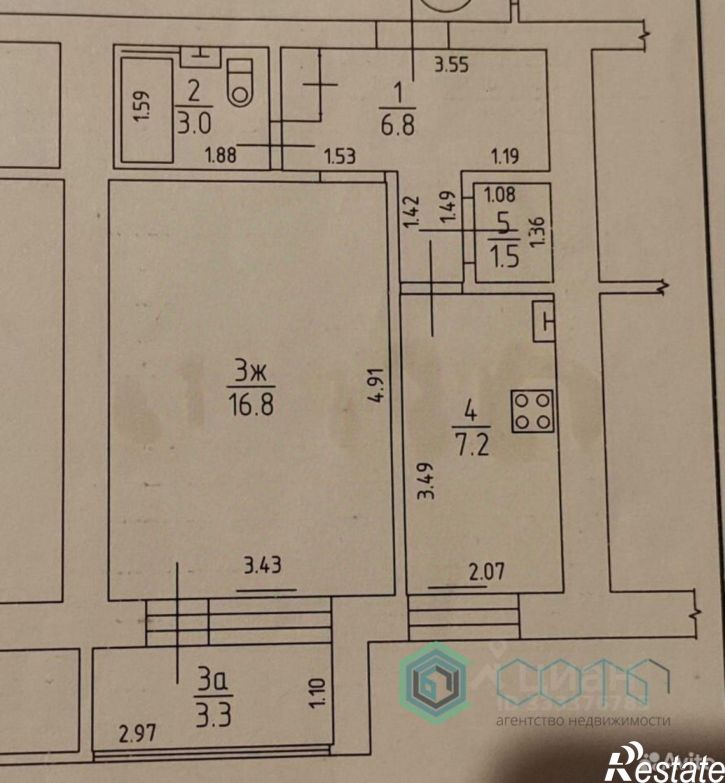 1-комн квартира ул Чувашская, 9,  д. 9